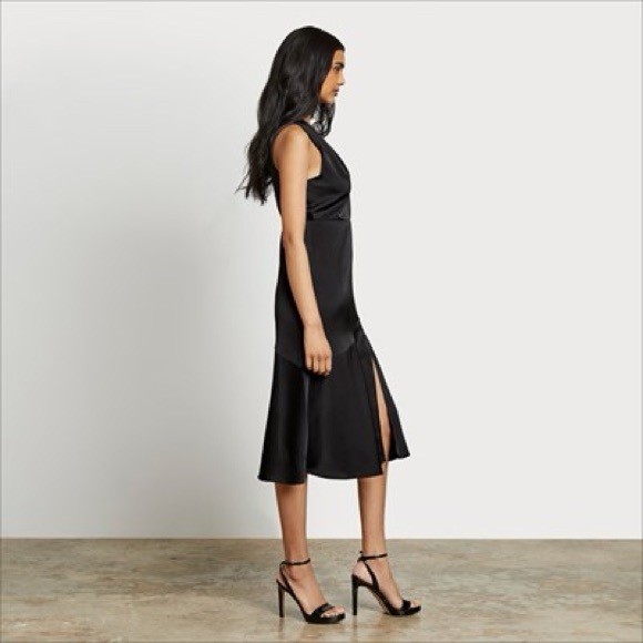 Sam Edelman One Shoulder Midi Dress New With Tags - Picture 3 of 10